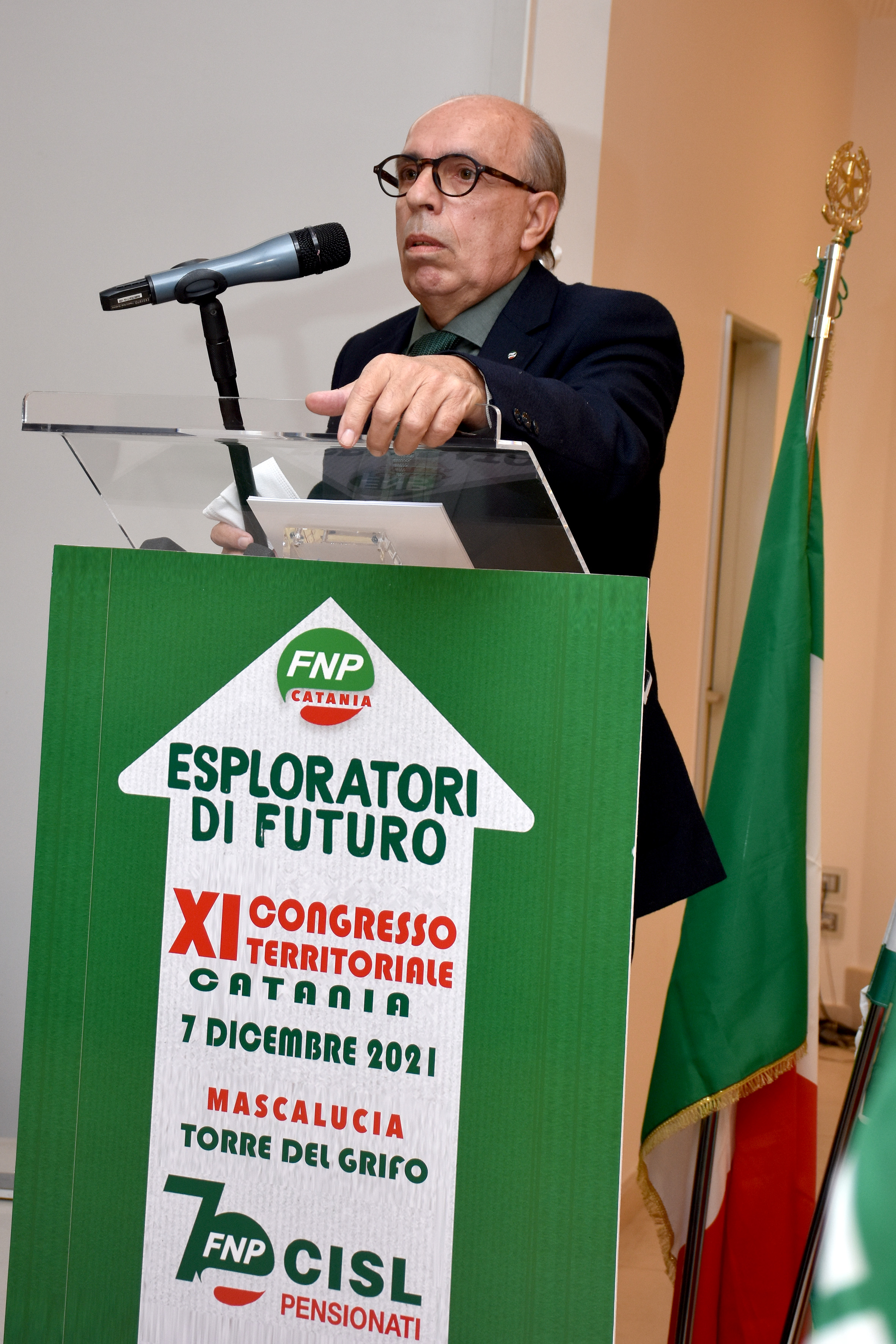 XI CONGRESSO TERRITORIALE FNP CISL CATANIA - 7 DICEMBRE 2021 TORRE DEL GRIFO  